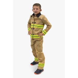 2/$30‎ NWT Hauntlook Fearless Firefighter Kid Halloween Costume Fireman Suit 7-9